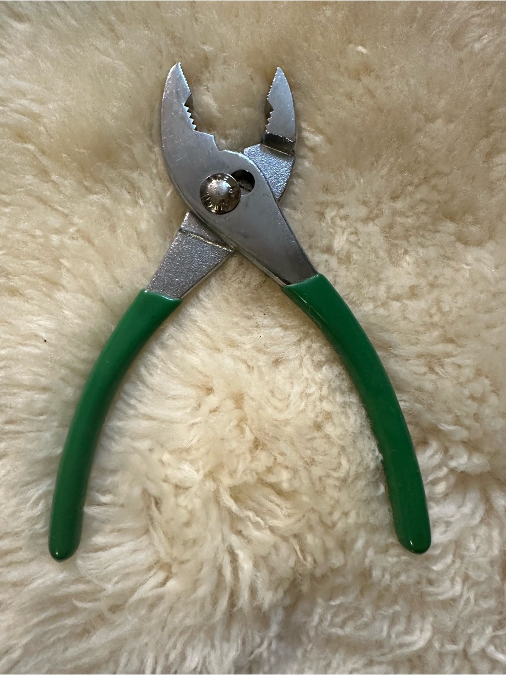 Green-Handled Multi-Purpose Pliers